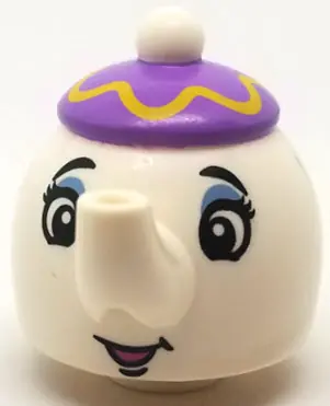 35735PB01:  Duplo Figure, Disney Princess, Mrs. Potts (Duplo Utensil Teapot) (6212894)