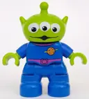 Minifigurka: 47205PB022:  Duplo Figure Lego Ville, Toy Story Alien (4644701 / 4651123)