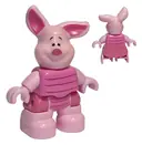 Minifigurka: 47205PB023:  Duplo Figure Winnie the Pooh, Piglet, Lego Ville (4609224 / 6023305)
