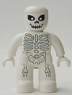 47394PB049:  Duplo Figure Lego Ville, Skeleton