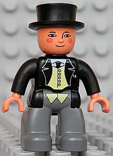 47394PB096:  Duplo Figure Lego Ville, Male, Thomas & Friends Sir Topham Hatt (4506027)