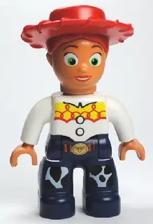 47394PB129:  Duplo Figure Lego Ville, Female, Jessie (4580319)