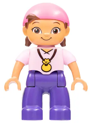 47394PB163:  Duplo Figure Lego Ville, Never Land Pirates, Izzy (6033054 / 6078568)