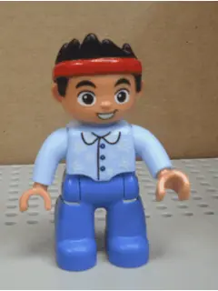 47394PB185:  Duplo Figure Lego Ville, Never Land Pirates, Lost Boy (6069979)