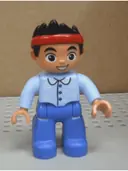 Minifigurka: 47394PB185:  Duplo Figure Lego Ville, Never Land Pirates, Lost Boy (6069979)