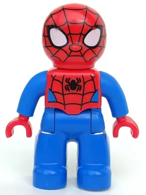 47394PB192:  Duplo Figure Lego Ville, Spider-Man, Standard Eyes