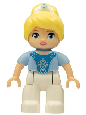 47394PB240:  Duplo Figure Lego Ville, Disney Princess, Cinderella, Tiara