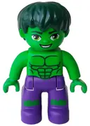 Minifigurka: 47394PB247:  Duplo Figure Lego Ville, Hulk (6219606 / 6394181)