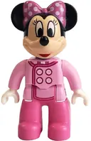 Minifigurka: 47394PB259:  Duplo Figure Lego Ville, Minnie Mouse, Bright Pink Jacket, Dark Pink Legs (6226666 / 6269853)