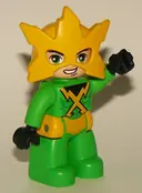 Minifigurka: 47394PB270:  Duplo Figure Lego Ville, Electro