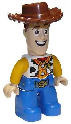 47394PB275:  Duplo Figure Lego Ville, Male, Woody with Open Mouth Pattern (6269893)