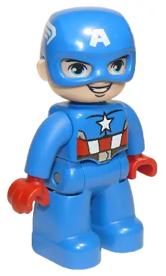 47394PB281:  Duplo Figure Lego Ville, Captain America