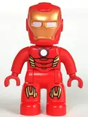 Minifigurka: 47394PB282:  Duplo Figure Lego Ville, Iron Man