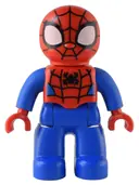 Minifigurka: 47394PB324:  Duplo Figure Lego Ville, Spider-Man (Peter 'Spidey' Parker), Large Eyes (6351304)