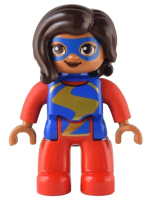 47394PB339:  Duplo Figure Lego Ville, Ms. Marvel (Kamala Khan) (6394180)