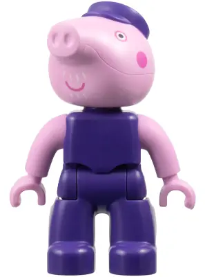 47394PB360:  Duplo Figure Lego Ville, Grandpa Pig (6474555)