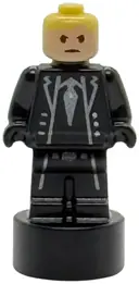 Minifigurka: 90398PB057:  Draco Malfoy Statuette / Trophy - Suit with Tie (6523416)