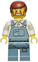 Minifigurka: AC007:  Alien Conquest Farmer