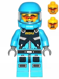 AC015:  Alien Defense Unit Soldier 1 - Dark Azure Hips
