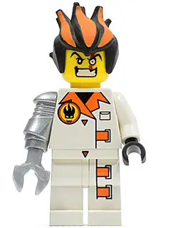 AGT013:  Dr. Inferno (Pearl Light Gray Claw)