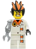 Minifigurka: AGT013:  Dr. Inferno (Pearl Light Gray Claw)