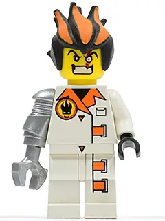 AGT013A:  Dr. Inferno (Metallic Silver Claw)