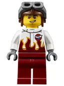 Minifigurka: AIR054:  Airport - Stunt Pilot Male