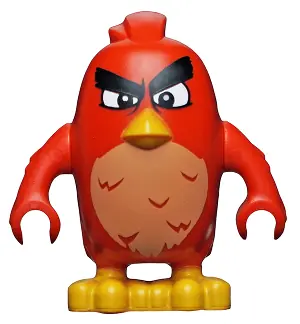 ANG005:  Red, Annoyed, Left Eyebrow Raised