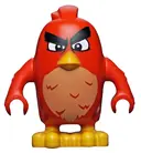 Minifigurka: ANG005:  Red, Annoyed, Left Eyebrow Raised