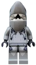 Minifigurka: ATL004:  Atlantis Shark Warrior