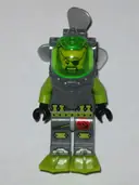 Minifigurka: ATL011:  Atlantis Diver 3 - Ace Speedman - With Propeller