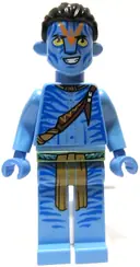 Minifigurka: AVT011:  Jake Sully - Na'vi, Shoulder Strap, Orange Face Paint