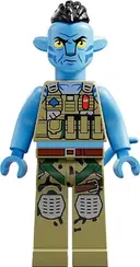 Minifigurka: AVT018:  RDA Quaritch - Na'vi