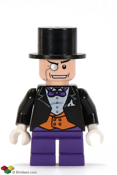 BAT010:  The Penguin - Dark Purple Short Legs