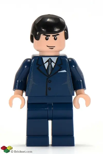 BAT013:  Bruce Wayne - Dark Blue Suit