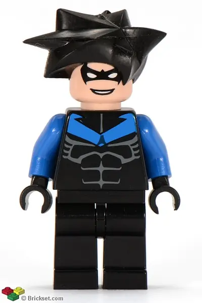 BAT015:  Nightwing - Blue Arms and Chest Symbol
