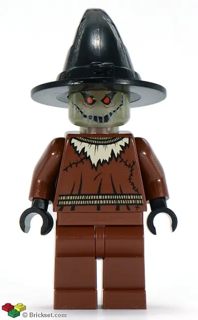 BAT016:  Scarecrow - Glow in the Dark Head