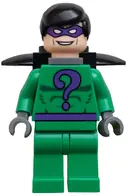 Minifigurka: BAT023:  The Riddler - Black Hair, Jet Pack