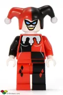 Minifigurka: BAT026:  Harley Quinn - White Hands