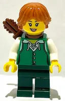 Minifigurka: BDP014:  Castle in the Forest Archer - Female