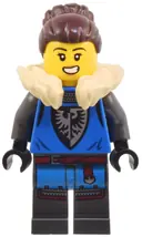 Minifigurka: BDP105:  Mountain Fortress Black Falcon Woman