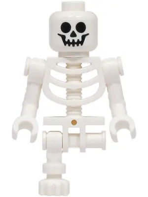 BDP156:  Skeleton - Standard Skull, Bent Arms Vertical Grip, Single Leg