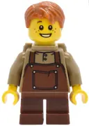 Minifigurka: BDP187:  Riverside Scholars Village Boy