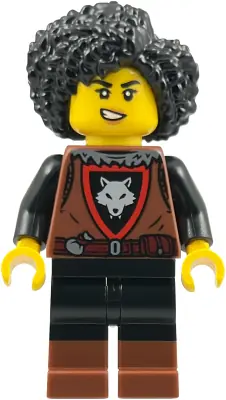 BDP283:  Wolfpack - Female, Black Legs with Reddish Brown Boots, Black Hair