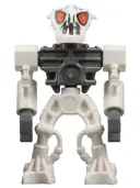 Minifigurka: BIO014A:  Bionicle Mini - Barraki Pridak (Pearl Dark Gray Torso)