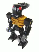 Minifigurka: BIO015:  Bionicle Mini - Barraki Mantax (Pearl Gold Torso)