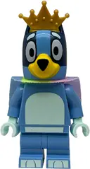 Minifigurka: BLU004:  Bluey - Cape and Crown