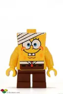 Minifigurka: BOB016:  SpongeBob - Bandage on Head