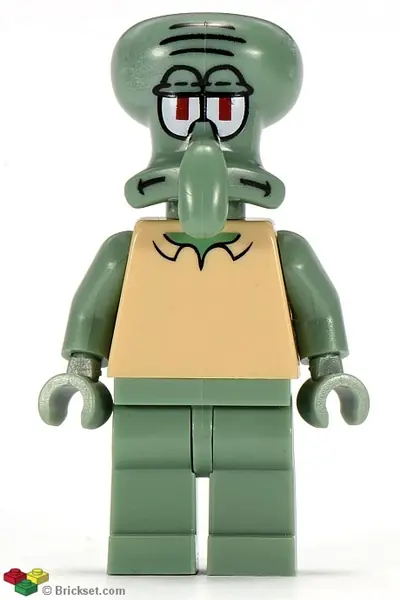 BOB020:  Squidward - Modified Head