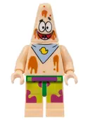 Minifigurka: BOB030:  Patrick - Bib, Ice Cream Splotches